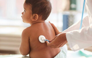 Bronquiolitis en bebes