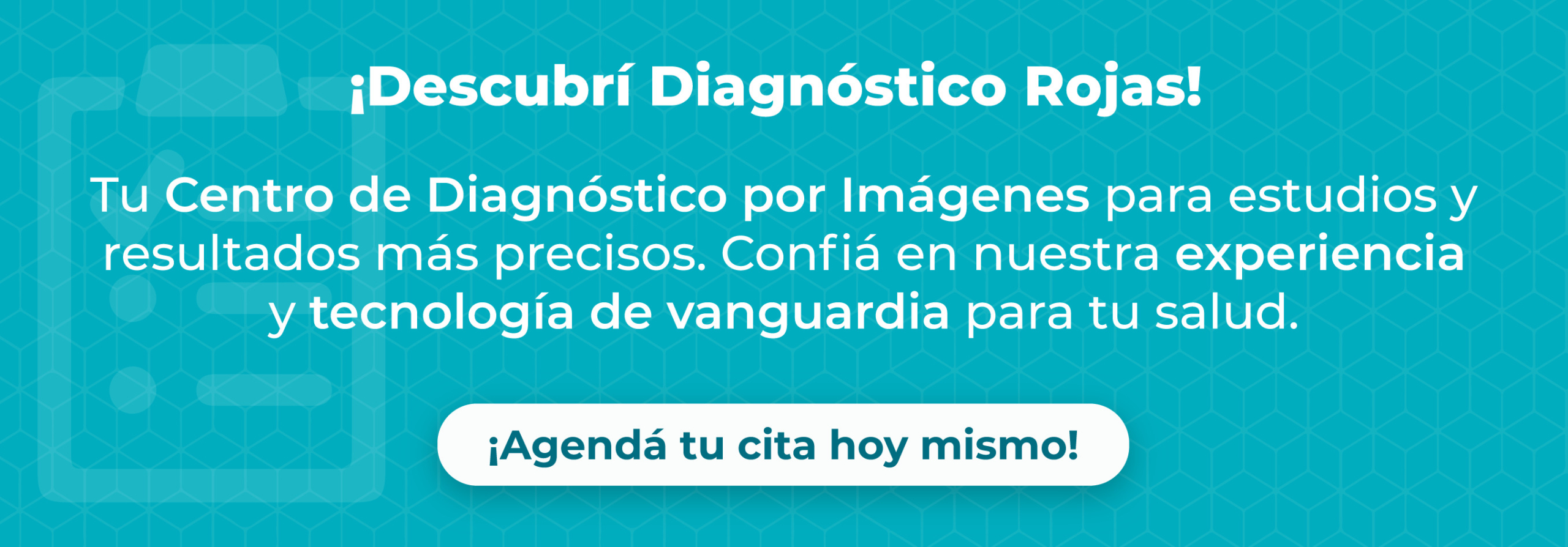 Solicitá un turno en Diagnóstico Rojas