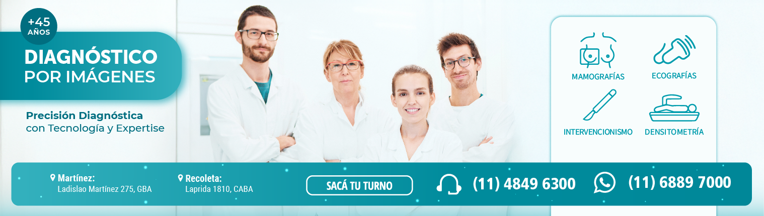Banner Diagnóstico Rojas reservá tu turno