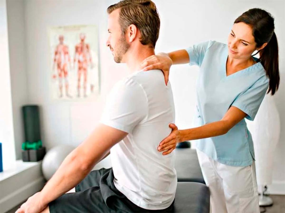 Paciente en tratamiento de hernia de disco